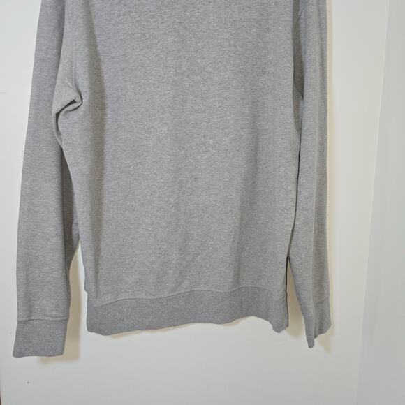 Patagonia Sweatshirt Men’s M Gray Flying Fish Organic Cotton Blend Crewneck - Picture 7 of 9